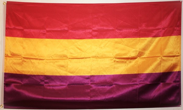Comprar Bandera Movimiento republicano de España. Raso Premium Tamaño L
