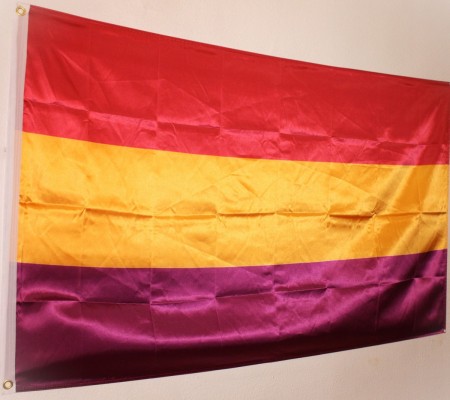 Comprar Bandera Movimiento republicano de España. Raso Premium Tamaño L