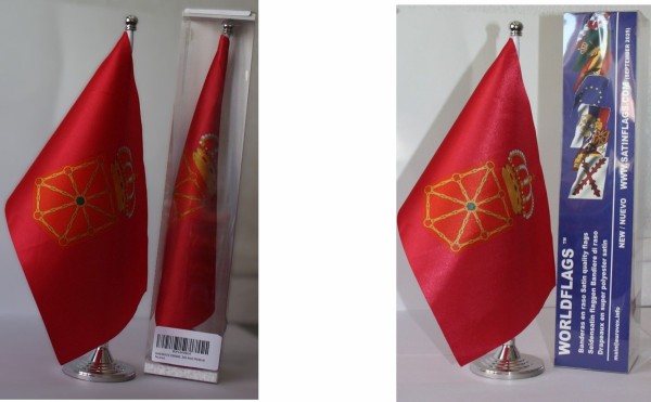 Comprar Drapeau de table de Navarre (Region) Dimension 30x20 cm