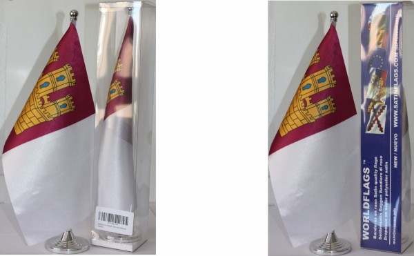 Comprar Drapeau de table Castille La Mancha  Dimension 30x20 cm
