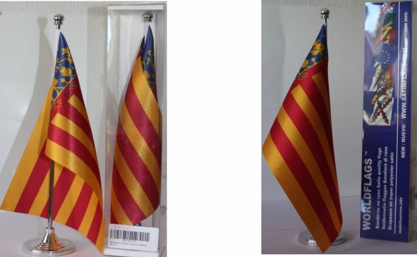 Comprar Drapeau de table Valencia Dimension 30x20 cm