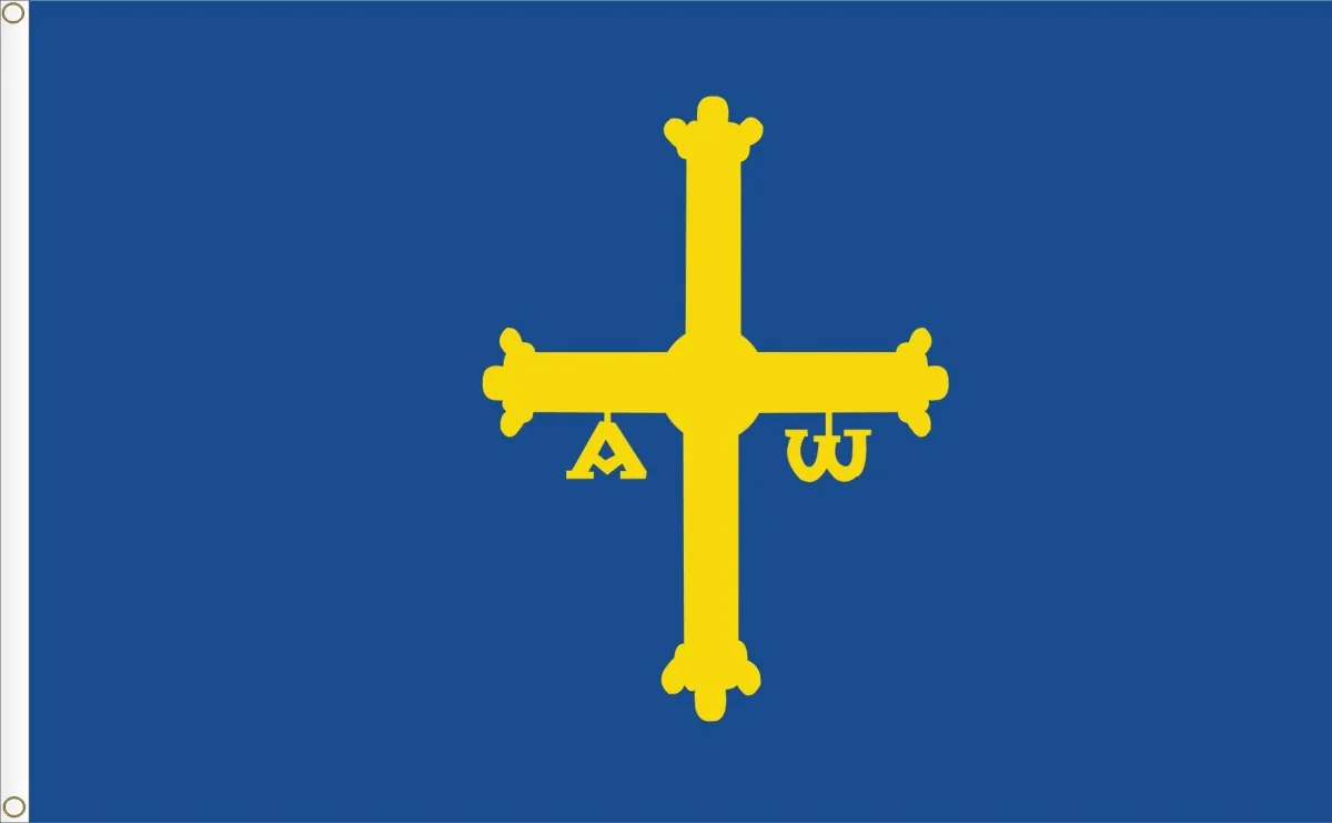 Bandera de Asturias. Tamaño L