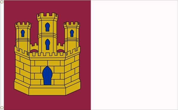 Bandera de Castilla La Mancha. Tamaño L