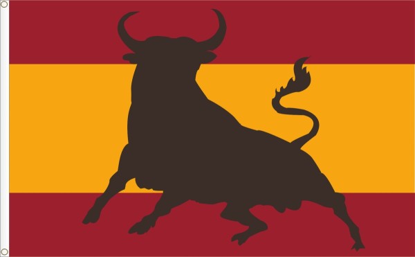 Flag of Spain Bull