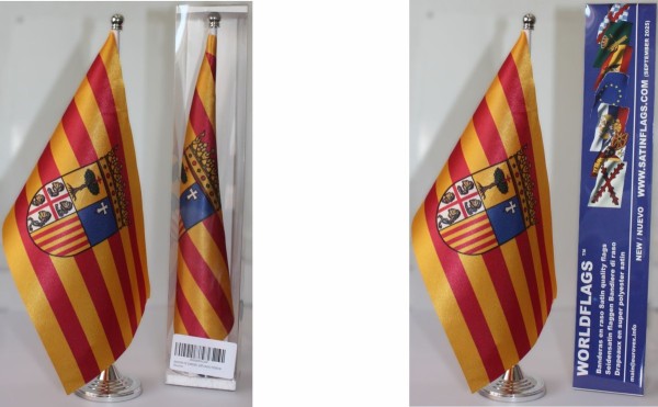 Comprar Drapeau de table Aragon Dimension 30x20 cm