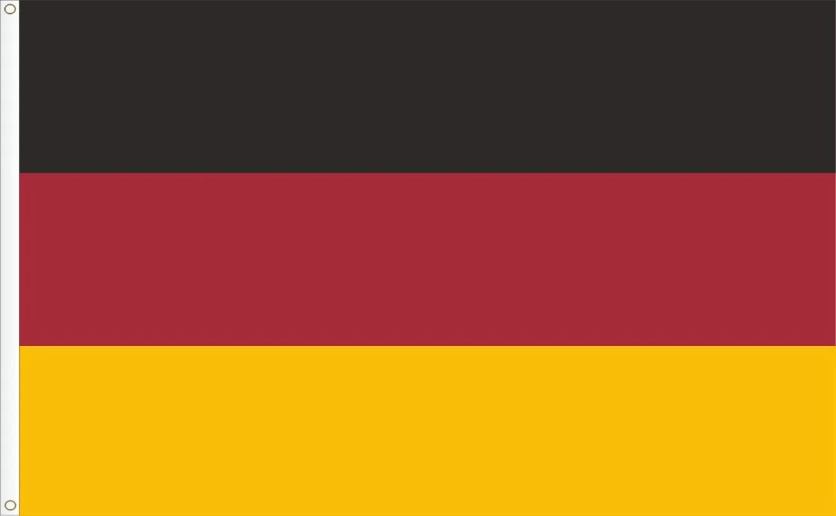 Bandera de Alemania. Flagge Deutschlands (outlet)