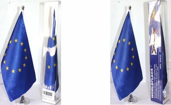 Comprar Drapeau de table avec socle de l´Union europeenne Dimension 30x20 cm
