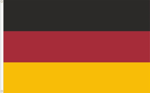 Flag of Germany. Flagge Deutschlands