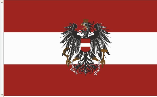 Flag of Austria coat of arms