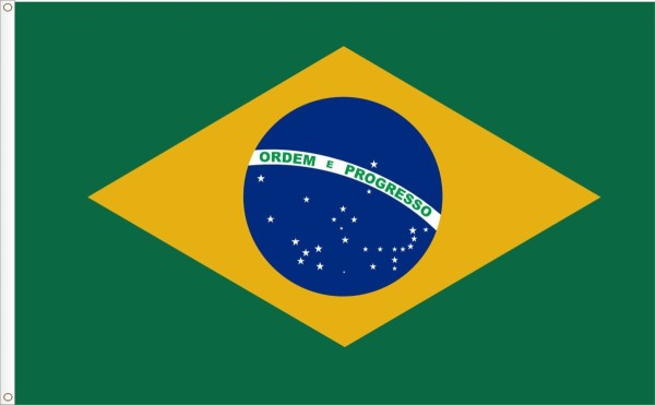Bandera de Brasil. Bandeira do Brasil