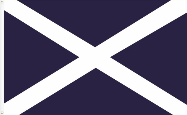 Flag of Scotland Saint Andrews Cross. Bratach nàiseanta na h-Alba