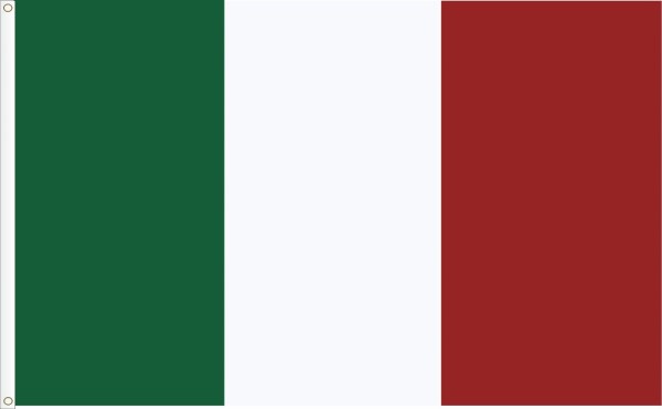 Flag of Italy. Bandiera d´Italia.