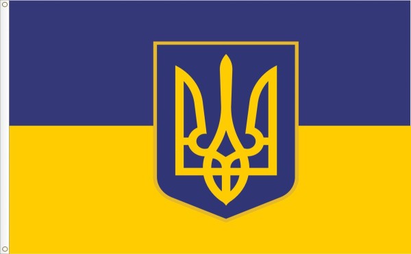 Flag of Ukraine coat of arms