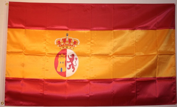Comprar Drapeau d´Espagne 1785. Tissu satiné dimension L