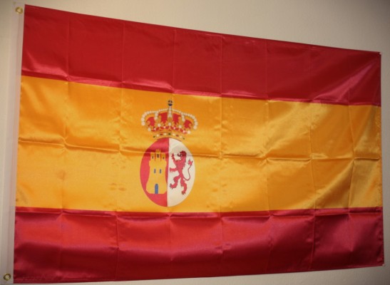 Comprar Drapeau d´Espagne 1785. Tissu satiné dimension L