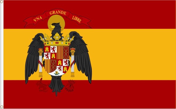 Bandera de España 1975-1981  España transición Tamaño L