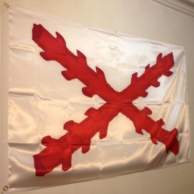 Comprar Bandera de la Cruz de Borgoña (Modelo historicista)
