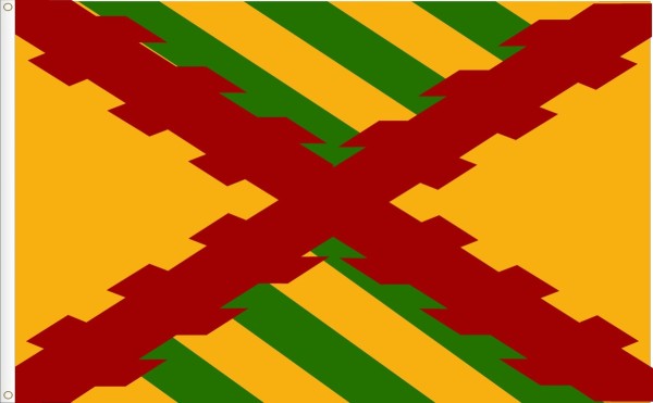 Bandera de Tercios histórica Tercios de Infanteria. S XVII. Tamaño L