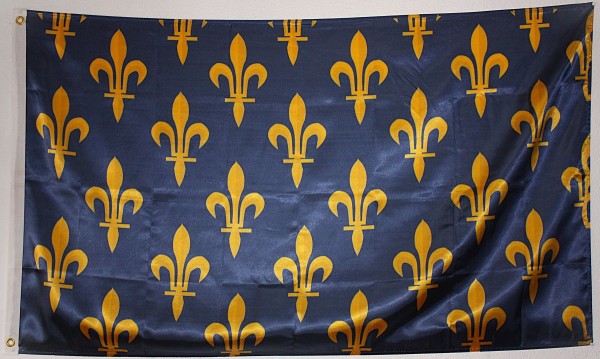 Comprar Bandera Real de Francia  Capetos  S X  XIII. Tamaño L