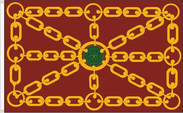 Estandarte de Navarra Cadenas (Sancho el Fuerte)