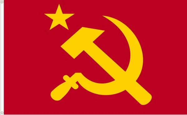 Bandera del Comunismo  Tamaño L