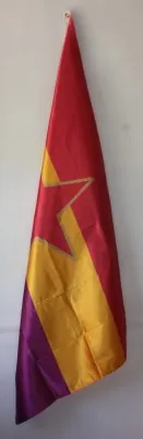 Comprar Drapeau de la Republique Populaire espagnole Tissu satiné dimension L
