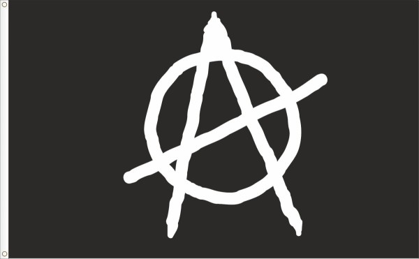 Drapeau du mouvement anarchiste. Dimension L