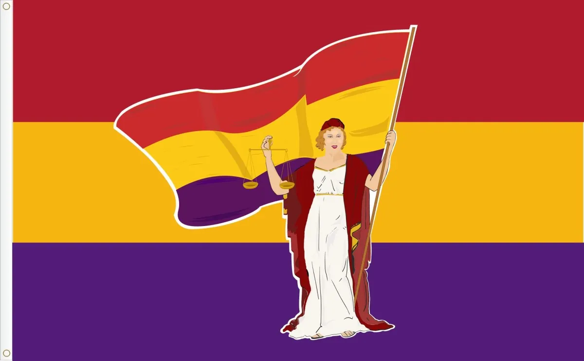 Bandera Movimiento republicano de España 