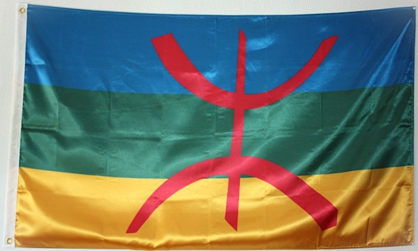 Comprar Bandera Movimiento Amazigh o Bereber Tamaño L