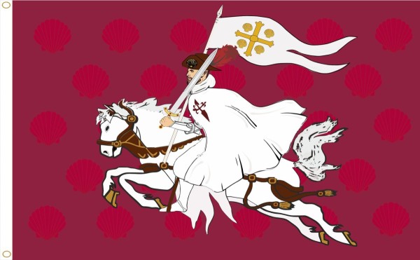 Standard of Saint James, Patron saint of Spain. Size L