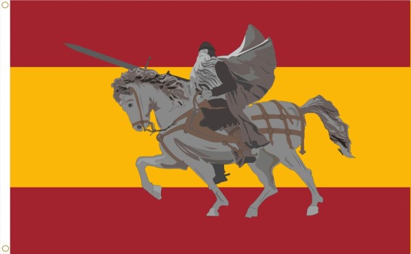 Flag of Spain Cid Campeador. Size L